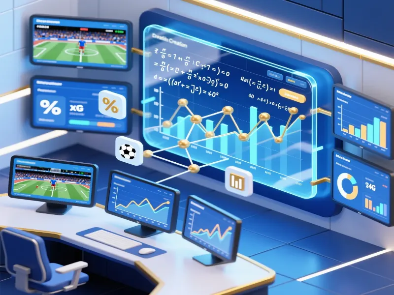Bookmaker control room showing algorithms and statistical data used in odds creation process