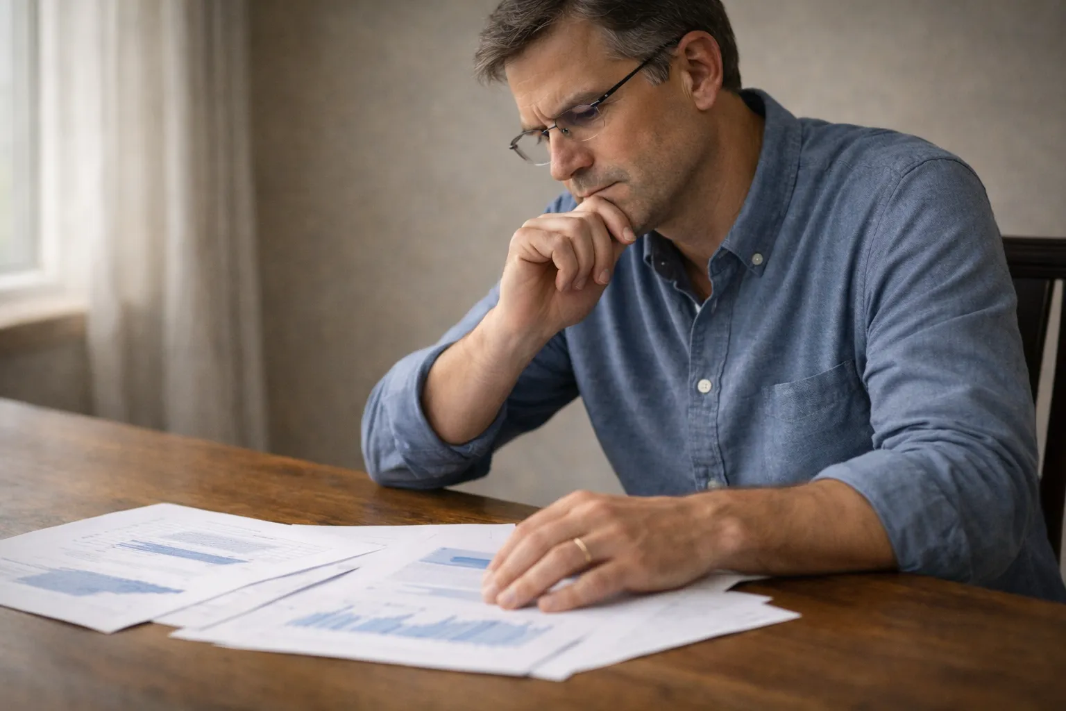 Person studying alone at a desk going against conventional approach