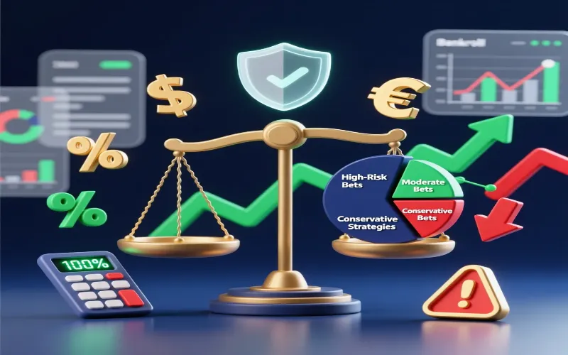 Risk management and bankroll diversification strategy for professional sports betting